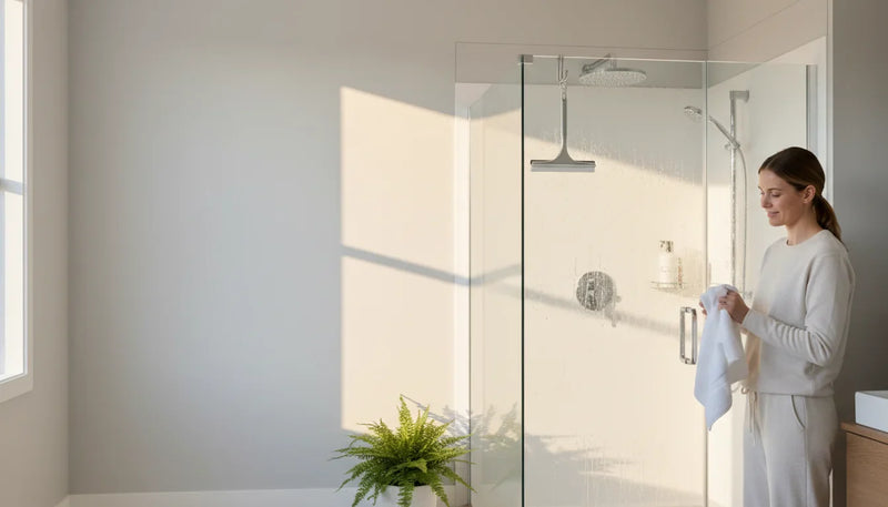 Entretien hebdomadaire de la douche: planning réaliste - Image de couverture