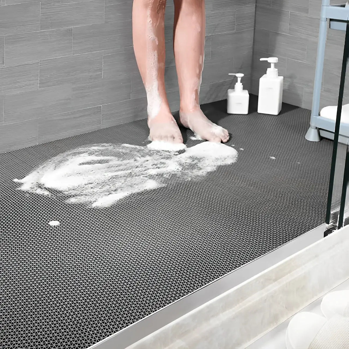 Walk-in Shower Mat Non-Slip | Customizable & Free Delivery – Non-Slip ...